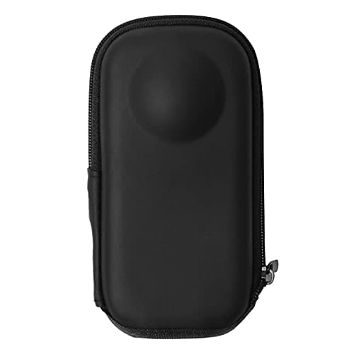 Image of LICHIFIT Portable Storage Carry Bag for Action Camera Insta360 One X3/X2/X Water Resistant Mini Protection Hard PU Box Accessories, Black