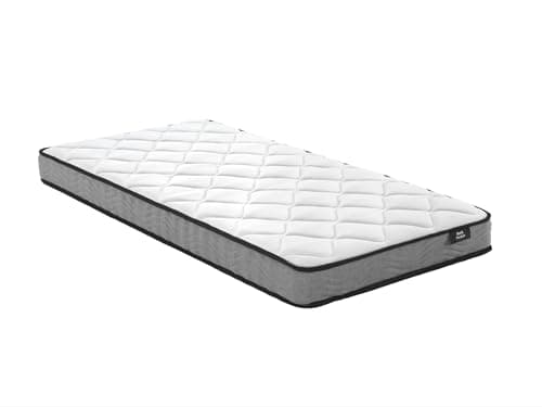 Image of Snuggle Beds Essential Bunk Pocket Spring Mattress – Medium – 600 Springs – 16cm Depth – Bunk Bed Safe – Single Sided – Rolled (Single)