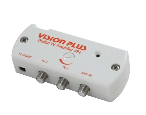 Image of Vision Plus VP2 Digital TV Signal Amplifier for Caravans and Motorhomes - White