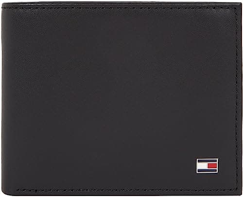 Image of Tommy Hilfiger Men’s Eton Mini Wallet, Black (Black), One Size