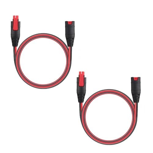 Image of 2pcs Battery Charger Extension Cable for NOCO, 10ft/3m GC004 X-Connect Smart Battery Charger Accessories for Genius1/2 G750 G1100 G3500 G7200 and More
