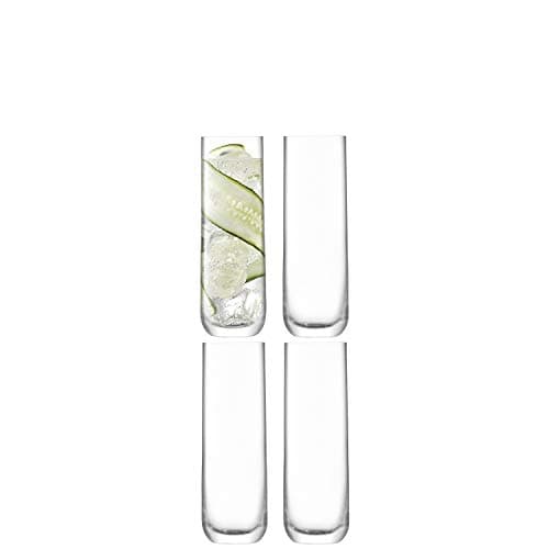 Image of LSA International Borough Highball 420 ml Clear | Set of 4 | Dishwasher Safe | BG04
