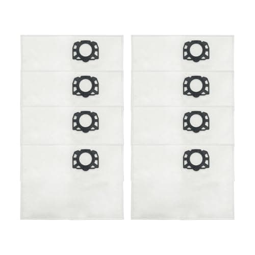 Image of KENSHIRE Vacuum dust bags compatible with Karcher WD2 Plus KF1 357 WD 3S WD 3 battery MV 3 KWD 3 KWD 2 KWD 1 WD 3.200 WD 3.800 M SE 4001 SE4002 2.863-314.0 vacuum bags replacement 8 PACK