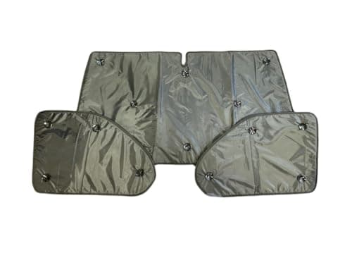 Image of OLPRO VW T5/T6 Campervans Three-Piece Thermal Blackout Screens,Internal Blackout covers for windscreen and cab side windows