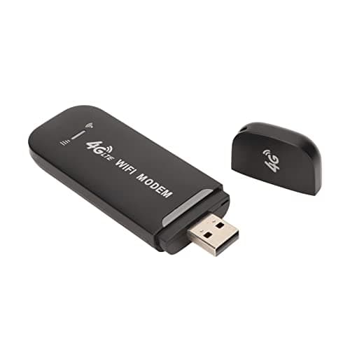 Image of 4G LTE USB WiFi Modem Dongle, 150Mbps Speed, Connect up to 10 Devices, Mobile WiFi Hotspot with SIM Card Slot, Portable Wireless Router Pay as You Go WiFi Hotspot Travel WiFi Dongle for Tablet Laptop