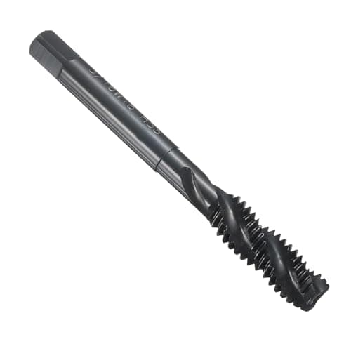 Image of sourcing map Spiral Flute Thread Taps 5/16-18 BSW H2 Machine Threading Tap Bit, Nitrided Coated Screw Tapping Repair Tool, M2 High-Speed Steel (HSS6542)
