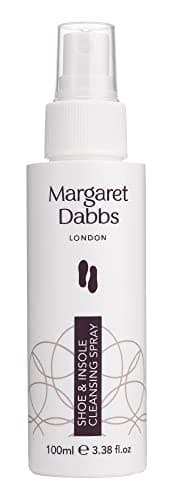 Image of Margaret Dabbs Shoe and Insole Cleansing Spray Quick Drying, Non Staining Eliminates Bad Odour, Cleanses Footwear and Protects Feet 100ml