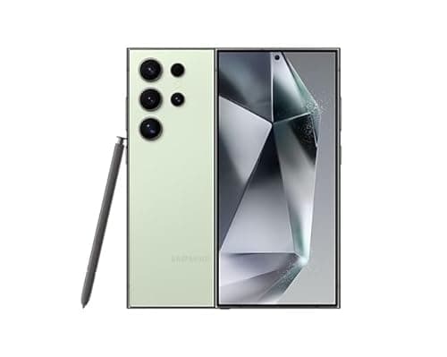 Image of Samsung Galaxy S24 Ultra 5G Smartphone, Titanium Green, 1TB Storage (Renewed)