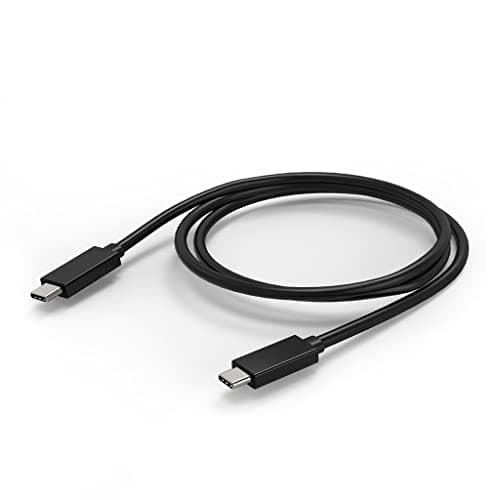 Image of CBUS - USB 3.2 Gen2 USB-C to USB-C 100W 10Gbps Cable. Compatible with Thunderbolt 3, Docking Stations, SSD Drives, MacBook Pro/Air, Dell XPS, Lenovo Yoga, ThinkPad, 4K/5K Monitor Displays (1m, Black)