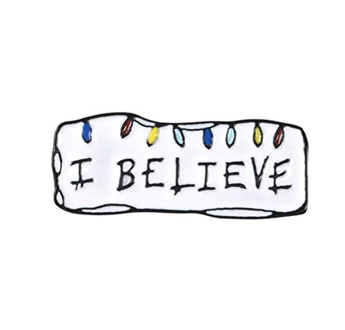 Image of I Believe Cosplay Metal Pin Badge Cosplay Brooch