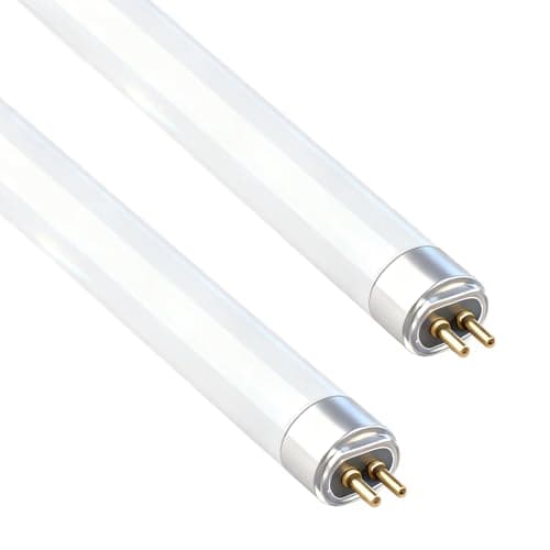 Image of 2 Pack T5 8W Fluorescent Tube Lamps 288mm, 4000K Cool White CFL Bulbs, G5 2 Pin Base High Efficiency Lamps for Strip Lights, Energy Saving Consumption Tubes Light, Suitable for Kitchen, Bathroom