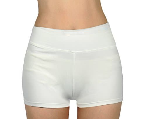 Image of iLoveSIA Womens Knickers Yoga Gym Pants Stretch Boy Shorts White M