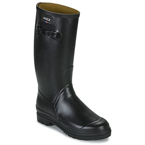 Image of Aigle Women's Cessac Lady Rain Boot, Noir, 5 UK