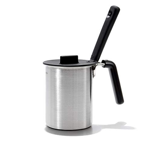 Image of OXO Good Grips Grilling Tools, Basting Pot and Brush, Black