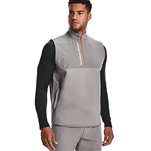 Image of Under Armour Mens Storm Daytona Golf Vest - Grey Wolf - M (1366281-031-MD)