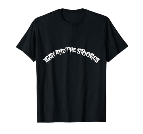 Image of Iggy and The Stooges Drip Logo Officially Licensed T-Shirt