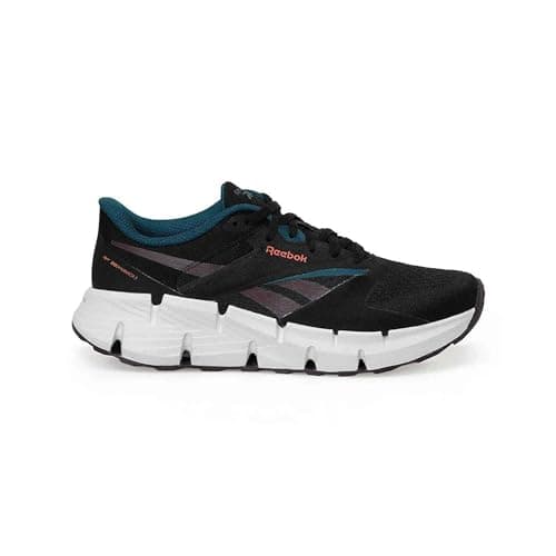 Image of Reebok Zig DYNAMICA 5 Black/White/Digital Coral Female Running Shoes