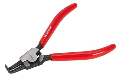 Image of Sealey Ak84541 Circlip Pliers External Bent Nose 180Mm