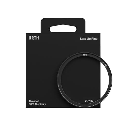 Image of Urth 77-82mm Step-Up Ring Lens Filter Adapter - Attach 82mm Threaded Filters to 77mm Camera Lenses