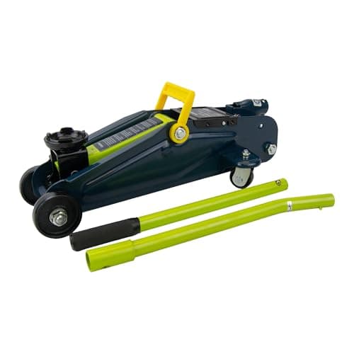 Image of Sakura 2 Tonne Hydraulic Trolley Jack For Cars And Other Vehicles SS5191 - Lifting Range 135 X 330mm - TUV/GS Approved