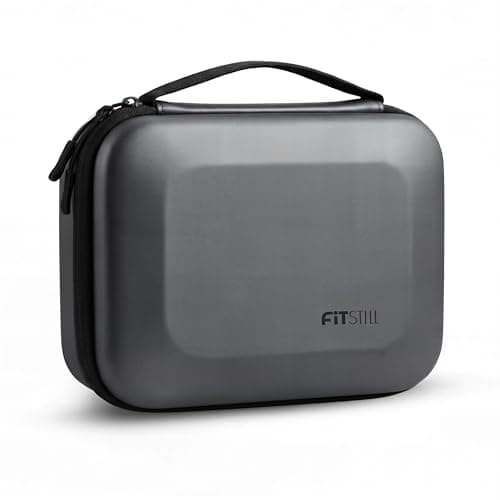 Image of FiTSTILL Large Carrying Travel Storage Case for DJI Action 6/5pro/4/3/2,Go Pro Hero 13/12/11/10/9/8/7/6/5/Hero 4K,MAX2/MAX360 2025,Insta 360 X5/X4/X3/GO Ultra/AcePro2/AcePro