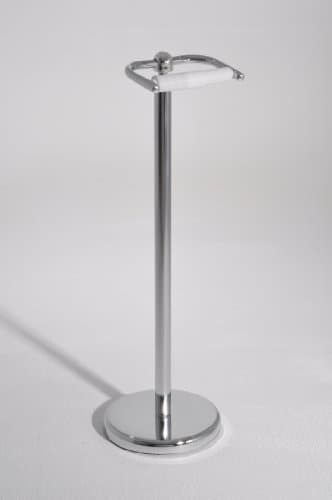 Image of OPUS Free Standing Toilet Roll Holder,Silver