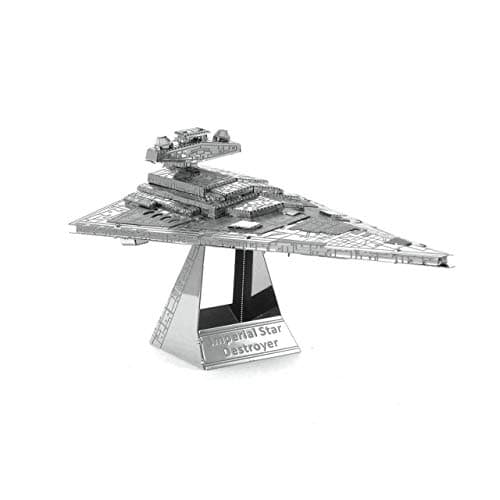 Image of Metal Earth 3D Fascinations Puzzle - Star Wars Imperial Star Destroyer - DIY 3D Model Kit/Metal Jigsaw Puzzle