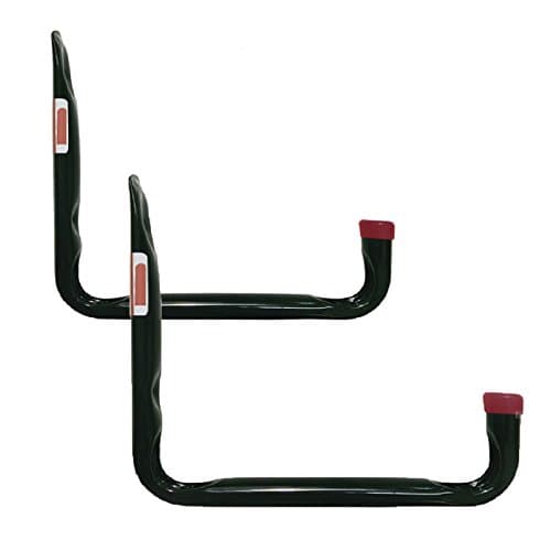 Image of Rothley 2 x Large Heavy Duty Storage Hooks Wall Mounted Ladder Bike Garage Utility Hook