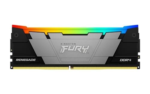 Image of Kingston FURY Renegade RGB 16GB 3200MT/s DDR4 CL16 DIMM 1Gx8 Desktop Gaming Memory - KF432C16RB12A/16