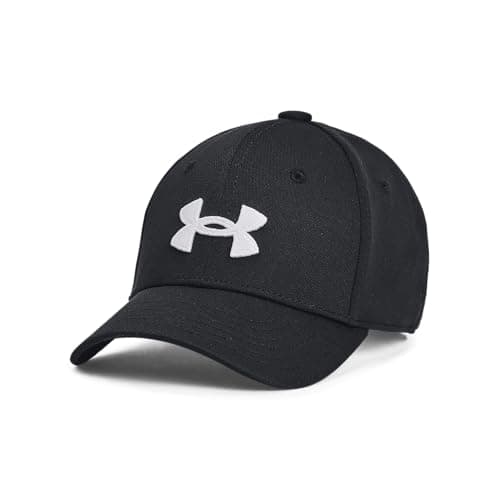 Image of Under Armour B Blitzing Low STR - Hats - Headwear - Black/White - Size: YMD/YLG
