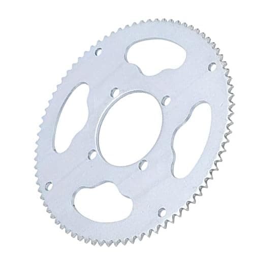 Image of MACHSWON 80 Tooth Rear Sprocket 25H Chain, 54mm Center Hole Steel Sprocket for 47cc 49cc ATV Dirt Bike Quad Minimoto Pocket Motorcycle