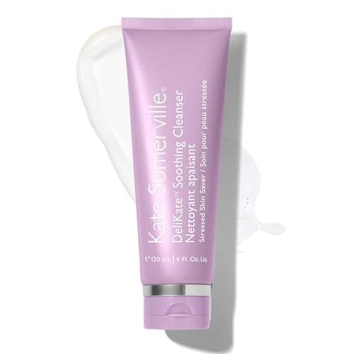 Image of Kate Somerville DeliKate Soothing Cleanser – Clinically Proven Hydrating Face Wash, Tightness and Redness Relief for Stressed or Sensitive Skin, 120 mL
