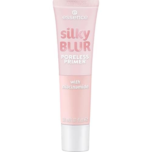 Image of Essence Cosmetics silky BLUR PORELESS PRIMER, pore refining, priming, instant result, translucent (30ml)