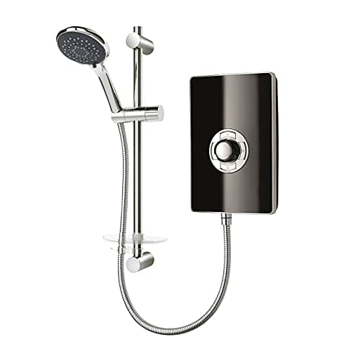 Image of Triton Style 3 9.5kW Electric Shower - Black Gloss (Aspirante, Collection 2)