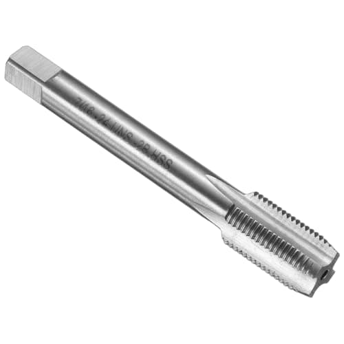Image of sourcing map Hand Bottom Tap 7/16-24 UNF 2B Thread Bottoming Style Threading Taps High Speed Steel HSS6542 Straight Flutes Screw Tapping Tool