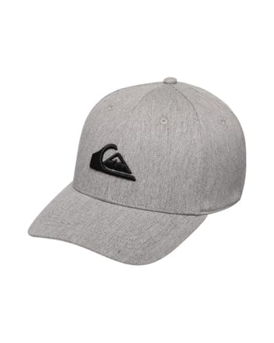 Image of Quiksilver Young Mens Decades Cap, LIGHT GREY HEATHER