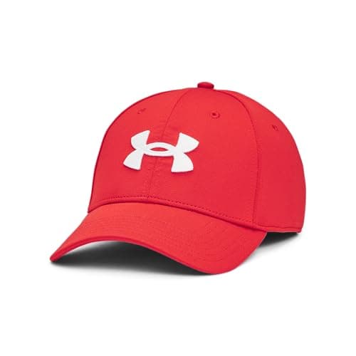 Image of Under Armour M Blitzing Low STR - Hats - Headwear - Red/White - Size: L/XL