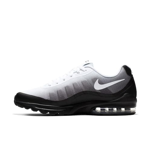 Image of NIKE Men's Air Max Invigor Print Running Shoes, Multicolour Black White Cool Grey 010, 6 UK