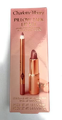 Image of Charlotte Tilbury Pillow Talk Lip Kit - Matte Revolution Lipstick 1.5g Lip Cheat Liner 0.8g