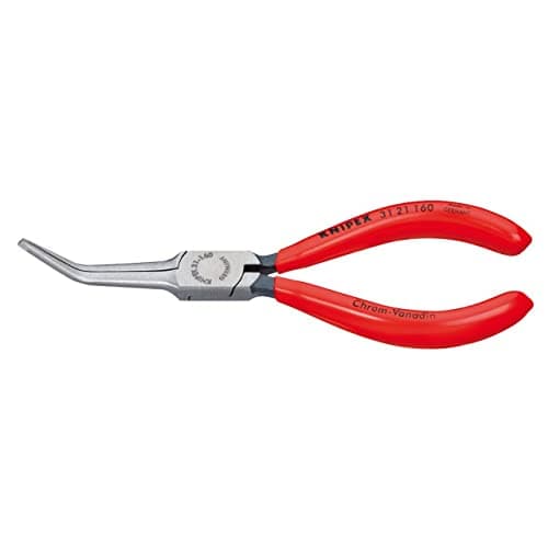 Image of Knipex 55738 Bent Needle Nose Pliers, 160 mm