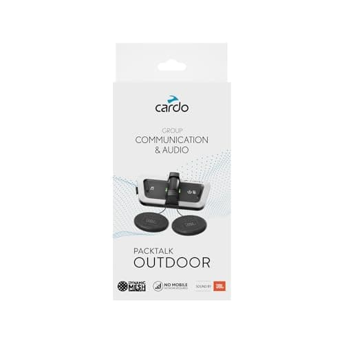 Image of Cardo PACKTALK OUTDOOR DUO PACK WHITE