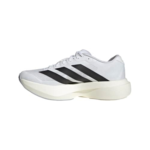 Image of adidas Women's Adizero Evo Sl W Shoes, White/Black/White, 6 Wide