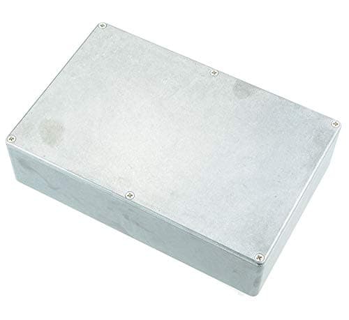 Image of Hammond 1550G Natural Diecast Aluminium Enclosure 222 x 146 x 55mm