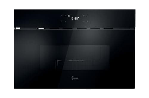 Image of Hoover 38cm, 24 litre Built-in Microwave, full touch, LED display, defrost, 7 power levels, 8 auto programs, 750w microwave power, 1000w grill, side opening door- Black, 39 x 60 x 32cm- HO38SC3BF7XK