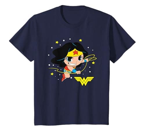 Image of Kids Christmas Wonder Woman T-Shirt