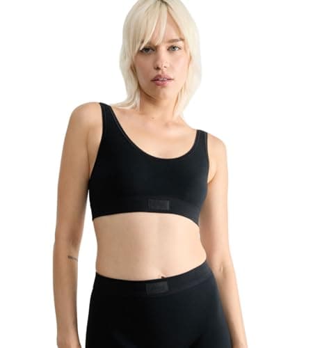 Image of Sloggi Womens Double Comfort T Top Bra, Black, 20 UK