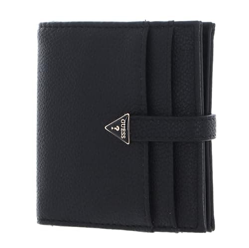 Image of GUESS Laurel SLG Tab Women's Card Case, Black, Card Holder