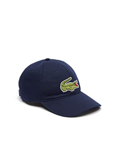 Image of Lacoste Mens Baseball Cap Marine Mens