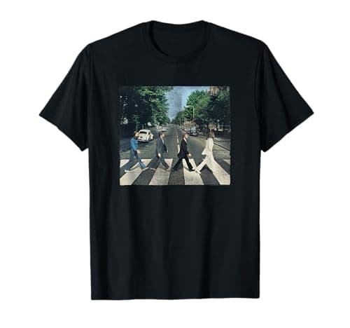 Image of The Beatles Crossing Abbey Road T-Shirt
