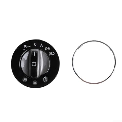 Image of MKTOLHUS Headlight Switch A2049053304 Light Control for Mercedes-Benz C-Class W204 E-Class W212 GLK X204 CLS W218 Direct Replacement Plastic Black 1 Piece Restore Lighting